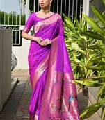 Woven Design Zari Banarasi Saree