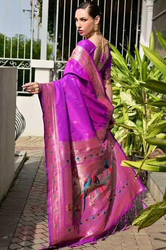 Woven Design Zari Banarasi Saree