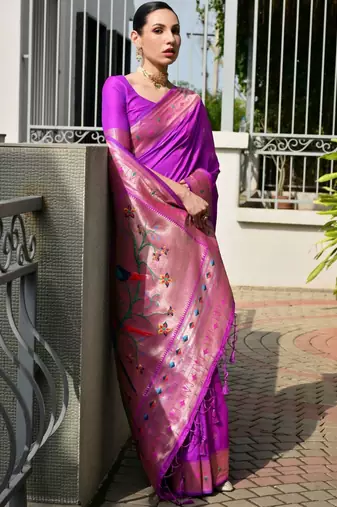 Woven Design Zari Banarasi Saree