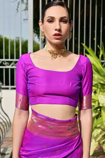 Woven Design Zari Banarasi Saree