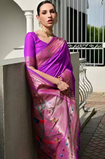 Woven Design Zari Banarasi Saree
