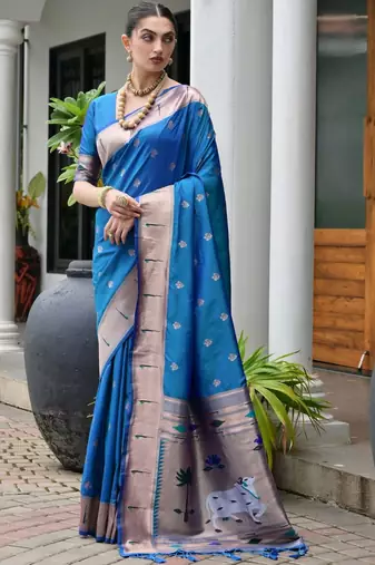 Woven Design Zari Banarasi Saree