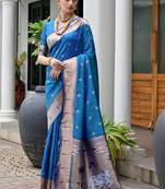 Woven Design Zari Banarasi Saree