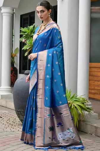 Woven Design Zari Banarasi Saree