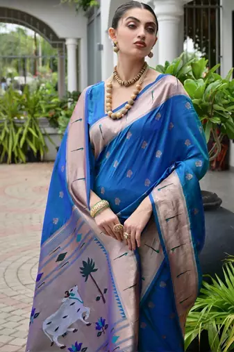 Woven Design Zari Banarasi Saree