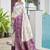 Ethnic Motifs Woven Design Zari Banarasi Saree