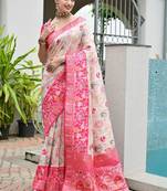 Banarasi Silk Patola Saree with Blouse