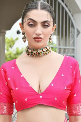 Banarasi Silk Patola Saree with Blouse