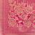Zari Woven Butti Banarasi Silk Saree with Big Flower Border and Detail Work