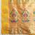 Copper Silver Zari Woven Butti Banarasi Silk Saree with Paithani Border