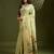 Thread Woven Flower Butti Muga Cotton Saree with Muniya Border Paithani Zari Detail
