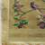 Thread Woven Flower Butti Muga Cotton Saree with Muniya Border Paithani Zari Detail