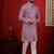 Purple embroidered kurta payjama