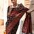 Floral Woven Design Zari Border Pashmina Silk Saree