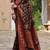 Floral Woven Design Zari Border Pashmina Silk Saree