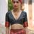 Floral Woven Design Zari Border Pashmina Silk Saree