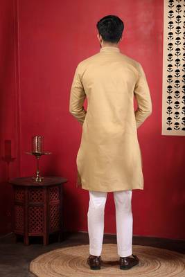 Chikoo embroidered kurta payjama 2