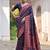 Woven Design Zari Pashmina Banarasi Saree
