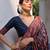 Woven Design Zari Pashmina Banarasi Saree