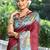 Floral Silk Cotton Tussar Saree