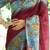 Floral Silk Cotton Tussar Saree