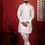 White embroidered kurta payjama