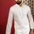 White embroidered kurta payjama