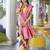 Leheriya Woven Design Zari Border Banarasi Silk Saree