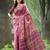Stylish Floral Printed Zari Tussar Silk Saree