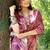 Stylish Floral Printed Zari Tussar Silk Saree