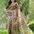 Floral Printed Zari Tussar Silk Saree