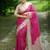 Checked Tussar Saree