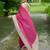 Checked Tussar Saree