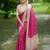Checked Tussar Saree