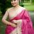 Checked Tussar Saree