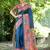 Floral Silk Cotton Tussar Saree