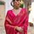 Woven Design Zari Pashmina Banarasi Saree