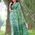 Stylish Floral Printed Zari Tussar Silk Saree