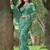 Stylish Floral Printed Zari Tussar Silk Saree