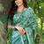 Stylish Floral Printed Zari Tussar Silk Saree