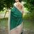 Checked Tussar Saree