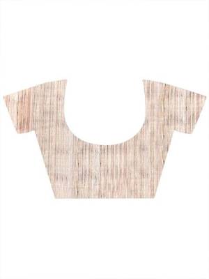 Checked Tussar Saree 6