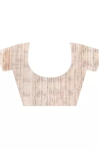 Checked Tussar Saree