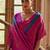 Ethnic Motifs Woven Design Zari Banarasi Saree