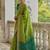 Ethnic Motifs Woven Design Zari Ikkat Silk Sarees