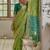 Ethnic Motifs Woven Design Zari Ikkat Silk Sarees