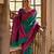Foxtons Rama Ethnic Motifs Woven Design Zari Banarasi Silk Sarees