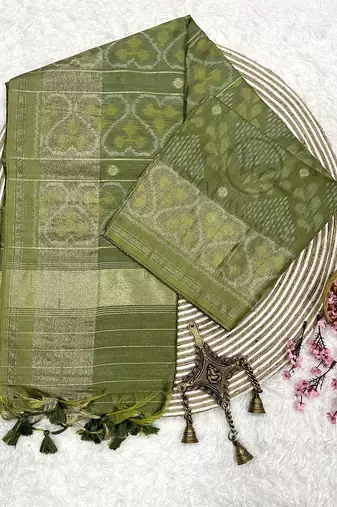 Premium Raw Silk Saree