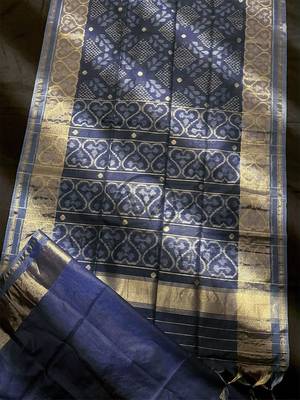 Woven Design Zari Ikat Saree 2