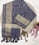 Ethnic Motifs Zari Premium Raw Silk Saree